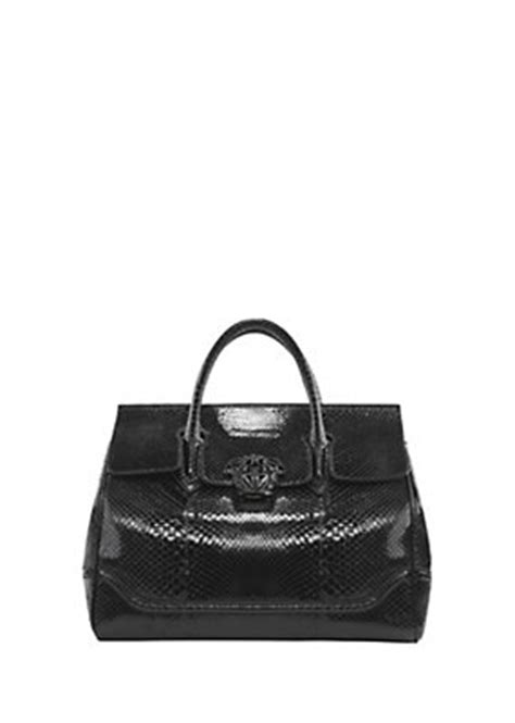 borsa versace pitonata|Versace Handbags .